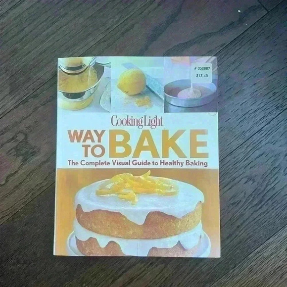 Cook Light Way to Bake Healthy Baking Recipe Book Baker Cookies Cake Nutrition - Picture 7 of 10